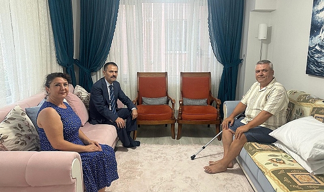 Vali Aktaş’tan geçmiş olsun ziyareti