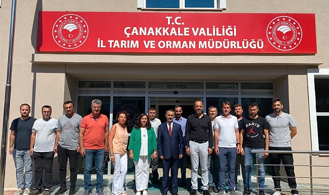 Vali Aktaş vedalaşıyor