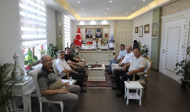 Vali Aktaş ziyaretçilerini ağırladı