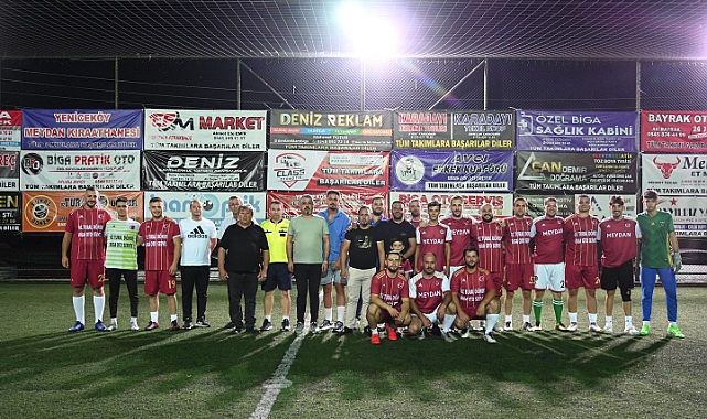 5. Geleneksel Yeniceköy Salih Sarıkaya Futbol Turnuvası başladı