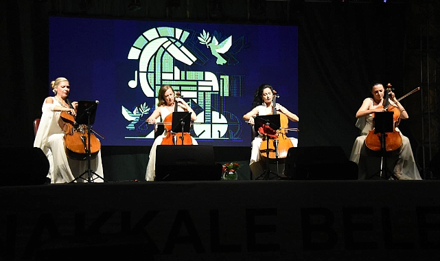 61. Troia Festivali'nde Cello Paradiso'dan unutulmaz performans