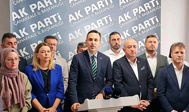 AK Parti Çanakkale İl Başkanlığı 23. kuruluş yıldönümünü coşkuyla kutladı