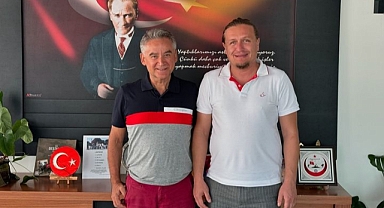 Ali Aldemir'den Belediye Başkanı Atilla Öztürk'e ziyaret