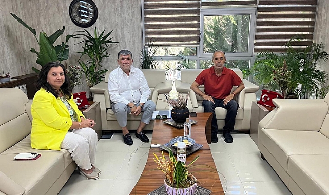Başkan Ertuğrul'dan Müdür Türkarslan'a ziyaret