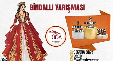 Bayramiç Belediyesi'nden bindallı yarışması