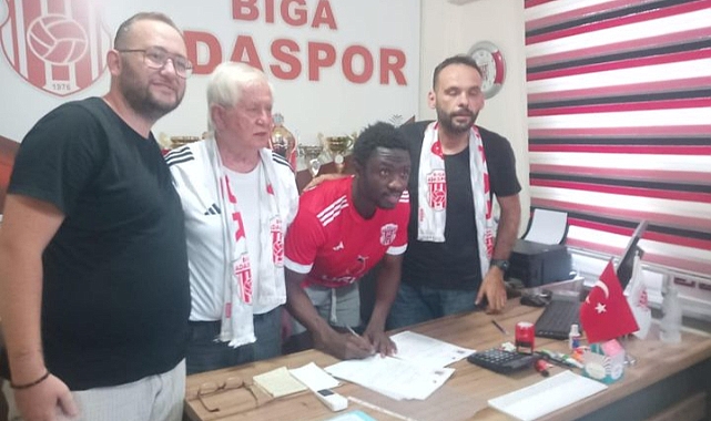 Biga Ada Spor Kulübü, Gambia Asıllı Momodou Basıru Mutairu ile anlaştı