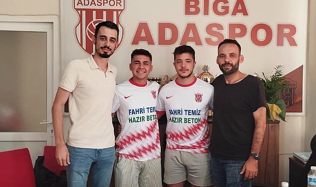 Biga Ada Spor Kulübü, Gökhan Arslan ve Numan Öztürk ile anlaştı