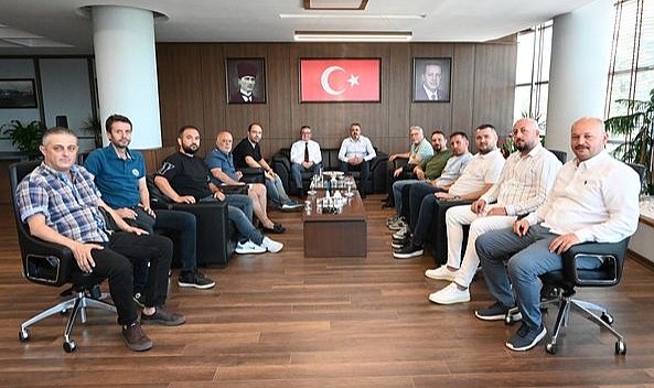 Bigaspor yönetiminden Başkan Şen'e ziyaret