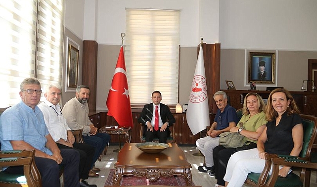 BİSEV Biga Huzurevi'nden Kaymakam Ercan Kayabaşı'na ziyaret
