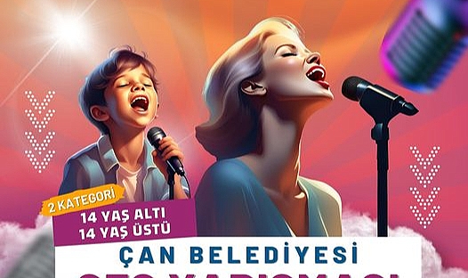 Çan Belediyesi ses yarışması düzenliyor