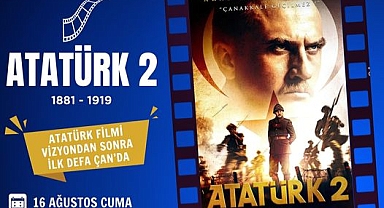Çan’da Atatürk filmi ücretsiz gösterilecek