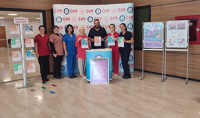 Çan'da Dünya Emzirme Haftası kutlandı