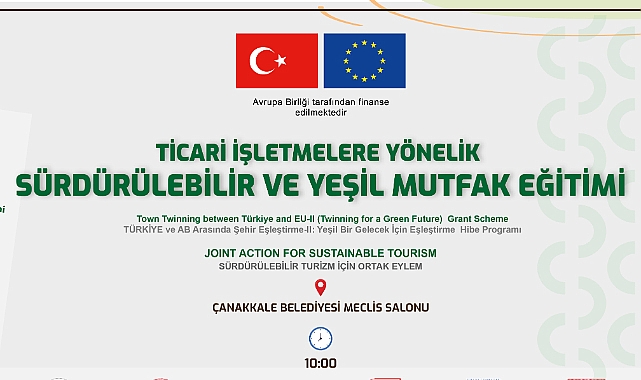 Çanakkale Belediyesi'nden sürdürülebilir turizm için eğitim programı