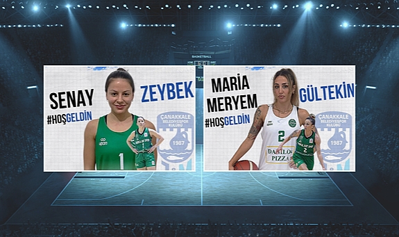 Çanakkale Belediyespor Kadın Basketbol Takımı’nda yeni kanlar