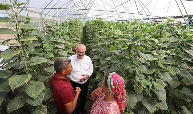 Çanakkale'de 77 üreticiye 36.174 kg sera naylonu