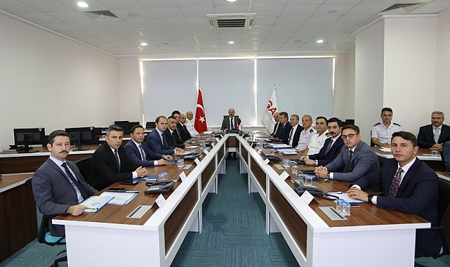 Çanakkale'de İl Güvenlik ve Asayiş Koordinasyon toplantısı