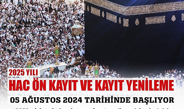 Çanakkale İl Müftülüğü, hac kayıt işlemlerinin başlayacağını duyurdu