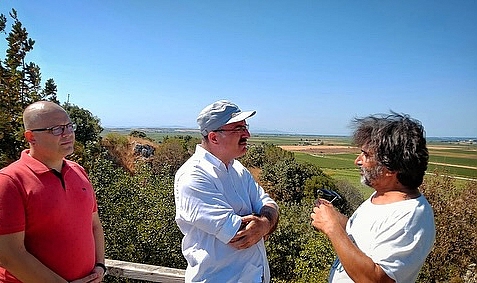 Çanakkale Valisi Doç. Dr. Ömer Toraman, Troya Ören Yeri'ni ziyaret etti