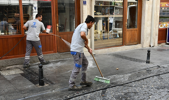 Çarşı bölgesinde kapsamlı temizlik her Çarşamba yapılacak