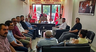 CHP Çanakkale Milletvekili İsmet Güneşhan'dan Ezine ziyareti