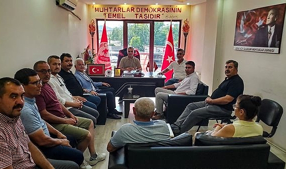 CHP Çanakkale Milletvekili İsmet Güneşhan'dan Ezine ziyareti
