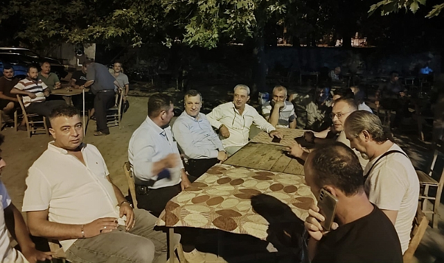 CHP Çanakkale Milletvekili Özgür Ceylan  Mollahasanlar köyü'nü ziyaret etti