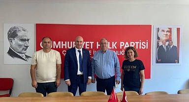 CHP İl Başkanlığı'na Selim Arıcı'dan veda ziyareti