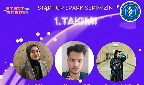 ÇOMÜ’lü öğrenci, "Start-Up Spark" Yarışmasının birincisi!