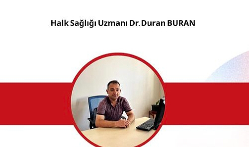 Dr. Duran Burak, Biga İlçe Sağlık Müdürlüğü Halk Sağlığı Uzmanı olarak göreve başladı