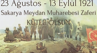 Eceabat Belediyesi'nden Sakarya Meydan Muharebesi zaferi için anma mesajı