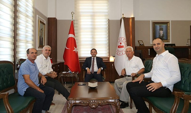 Ercan Kayabaşı'na tebrik ziyareti