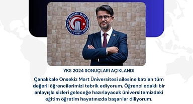 Erenoğlu’ndan yeni öğrencilere hoş geldiniz mesajı