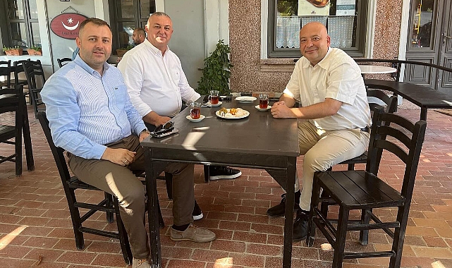 Ezine ve Geyikli Belediye Başkanlarından Bozcaada'ya ziyaret