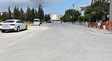 Gelibolu’da 32 bin metrekare parke taşı döşendi