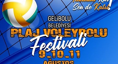 Gelibolu'da Plaj Voleybolu Turnuvası düzenlenecek