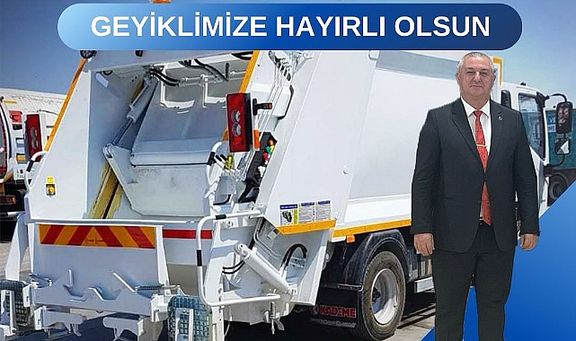 Geyikli Belediyesi'ne yeni çöp kamyonu