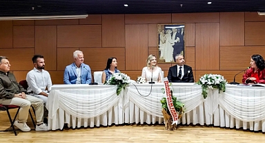 Güneşhan, Gizem ve Muhammet’in nikahına şahitlik etti