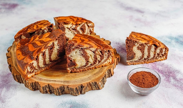İki Renkli Kek Tarifi