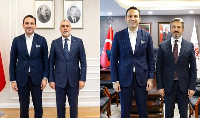 İl Başkanı Makas'tan Bakan Işıkhan'a ziyaret