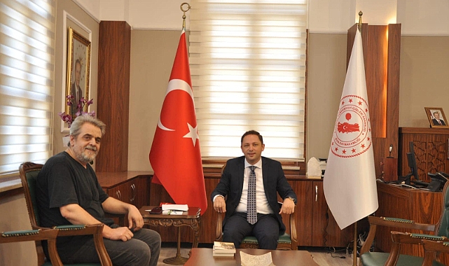 İşletme sahibi Metin Tatlı'dan Kaymakam Kayabaşı'ya ziyaret
