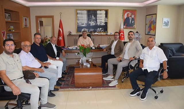 İYİ Parti Çanakkale Heyetinden İl Genel Meclis Başkanı Halil Ertuğrul’a ziyaret