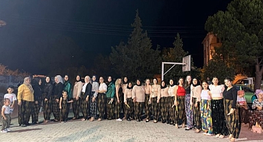 Kadınlar doyasıya eğlendi