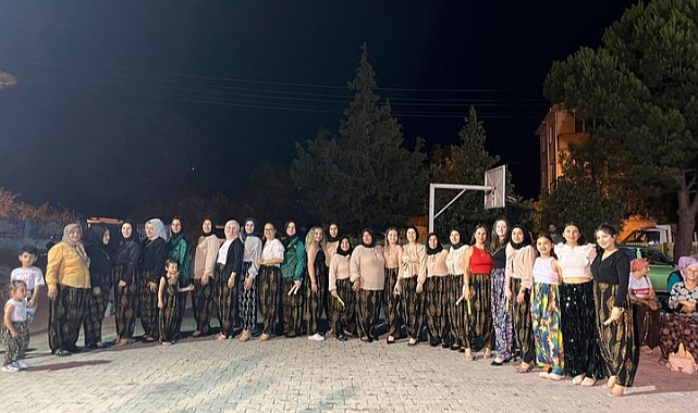 Kadınlar doyasıya eğlendi