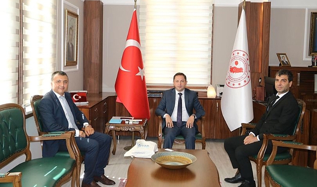 Kayabaşı, UEDAŞ yetkililerini makamında kabul etti