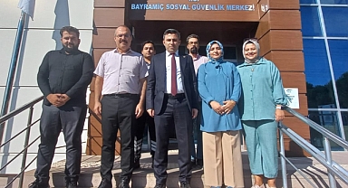 Kaymakam Bütün, çalışmalar hakkında bilgi aldı