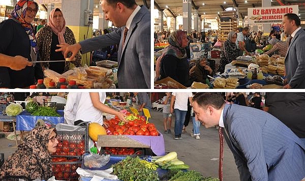 Kaymakam Ercan Kayabaşı’ndan esnaf ziyareti