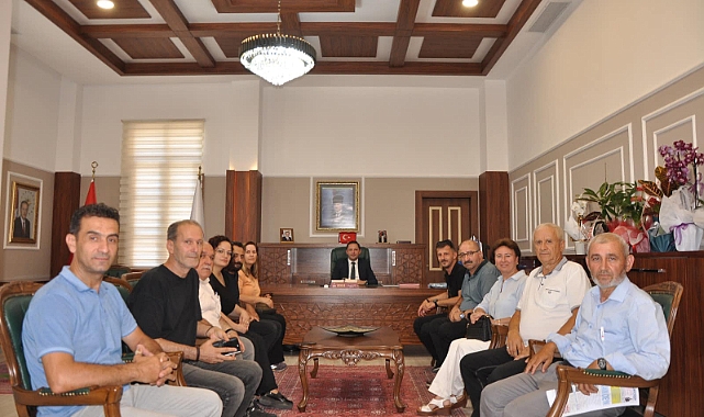 Kaymakam Kayabaşı'na hayırlı olsun ziyareti