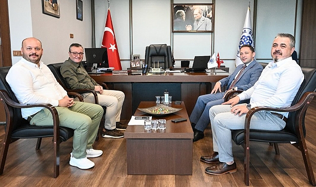 Kaymakam Kayabaşı'ndan Başkan Şen'e iade-i ziyaret