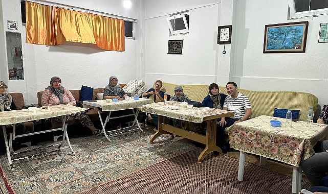 Kaymakam Kayabaşı'ndan Çeşmealtı Köyü kadınlarına ziyaret
