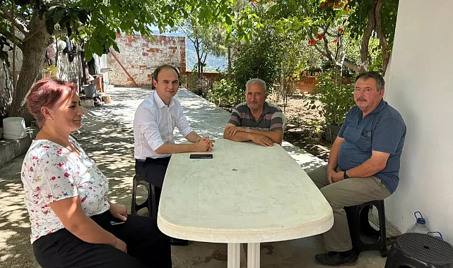 Kaymakam Sak'tan anlamlı ziyaret